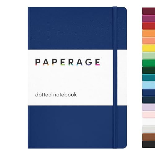 PAPERAGE Lined Journal Notebook, (Mustard Yellow), Assorted Styles , Colors