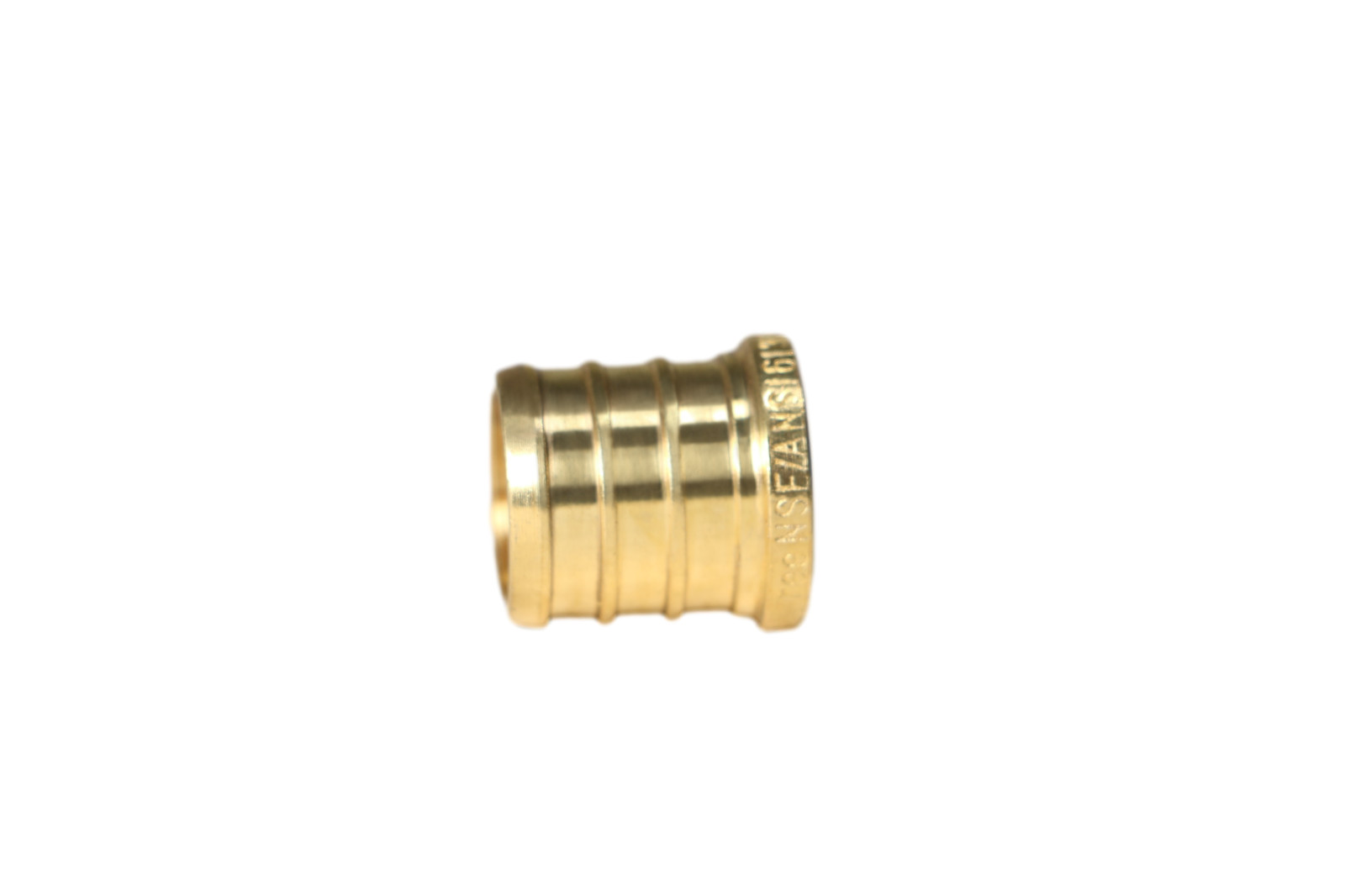 5 PIECES 3/4″ PEX PLUG (END CAP) – BRASS CRIMP FITTINGS (LEAD-FREE)