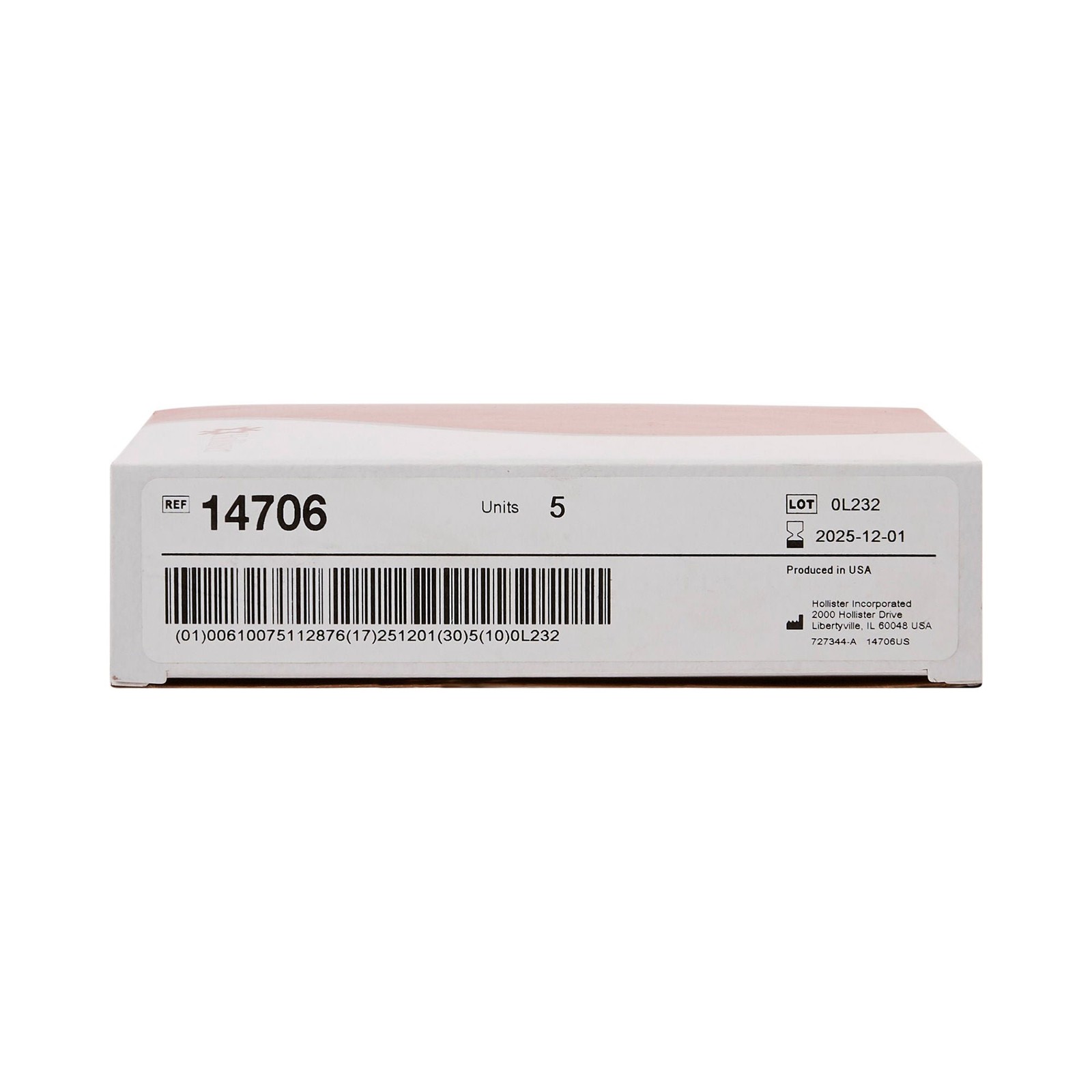 Hollister Precut Extended Wear Ostomy Barrier 44 mm Flange 5 per Box