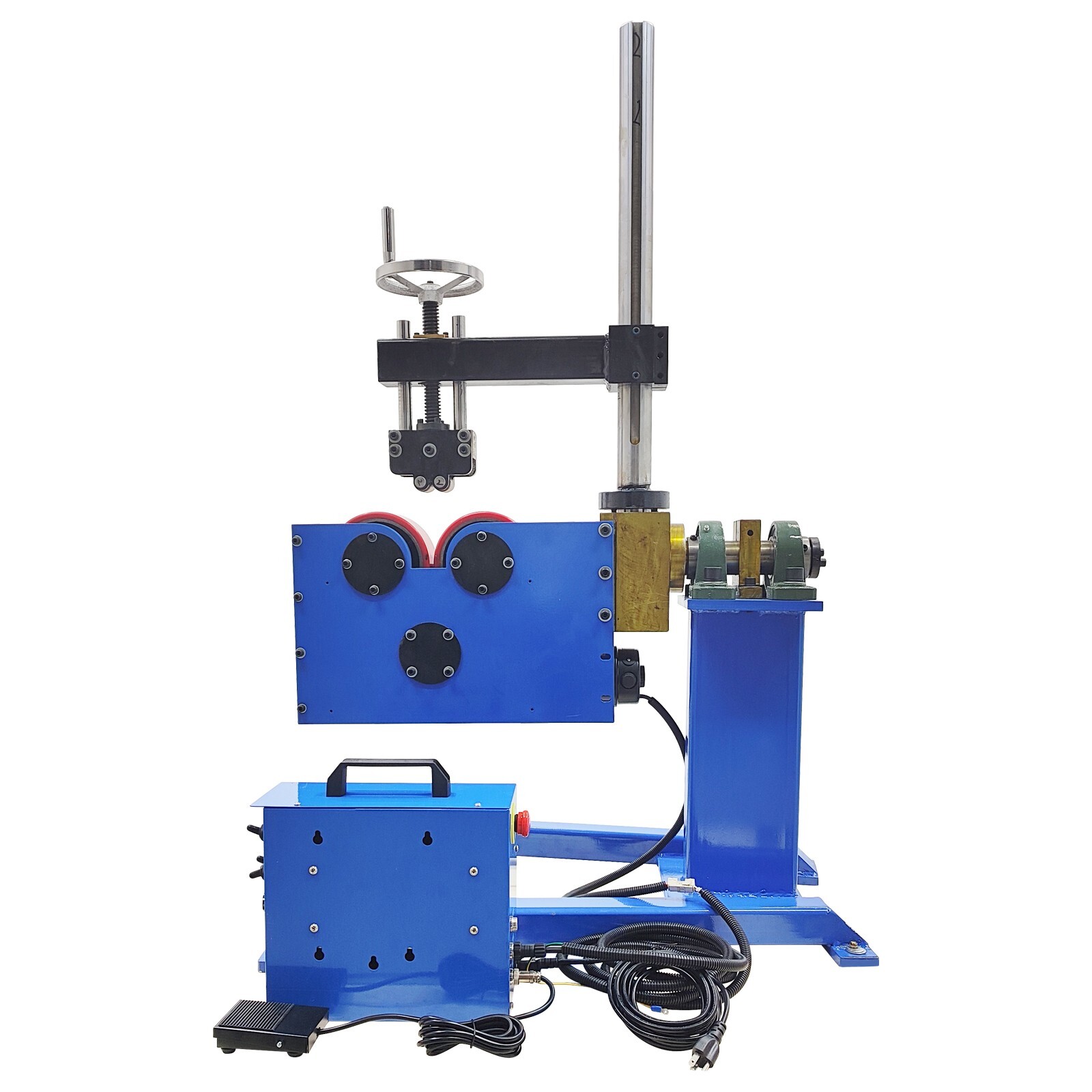 110V 660lbs Press Wheel Type Rotary Welding Positioner Welding Tank Turning Roll