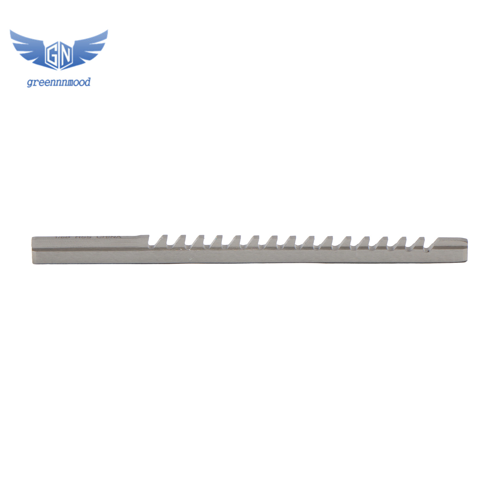 1/8″ B Type 3/16″ × 6-3/4″ High Speed Steel Standard Keyway Broach With Shim