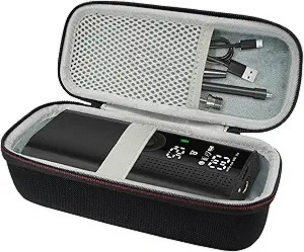 Case For Portable Air Pump Carrying Case Handheld Tire Inflators Color: Black