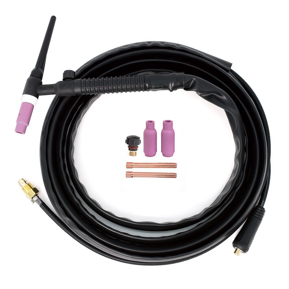 TIG Torch Welding Gun WP-17V 17V 13FT 4M TIG Lift TIG Welder Machine Adapter USA
