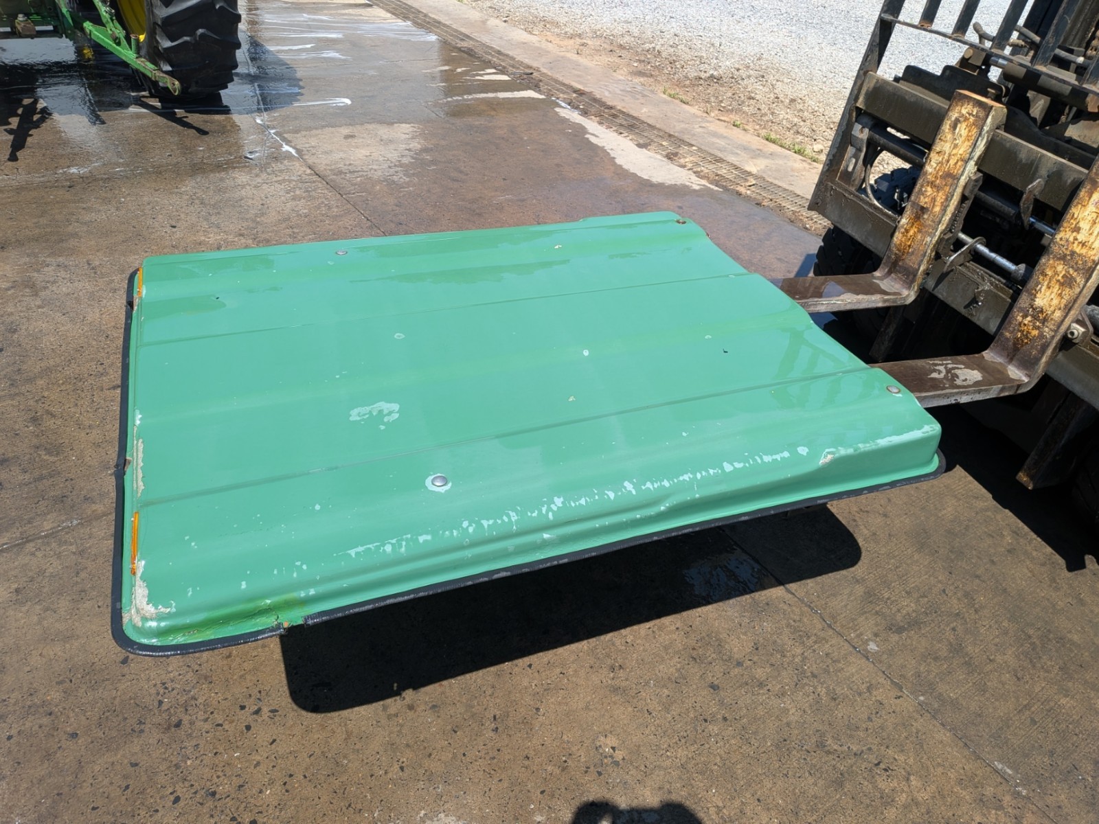 Used John Deere Fiberglass Canopy. This came off of a 6430