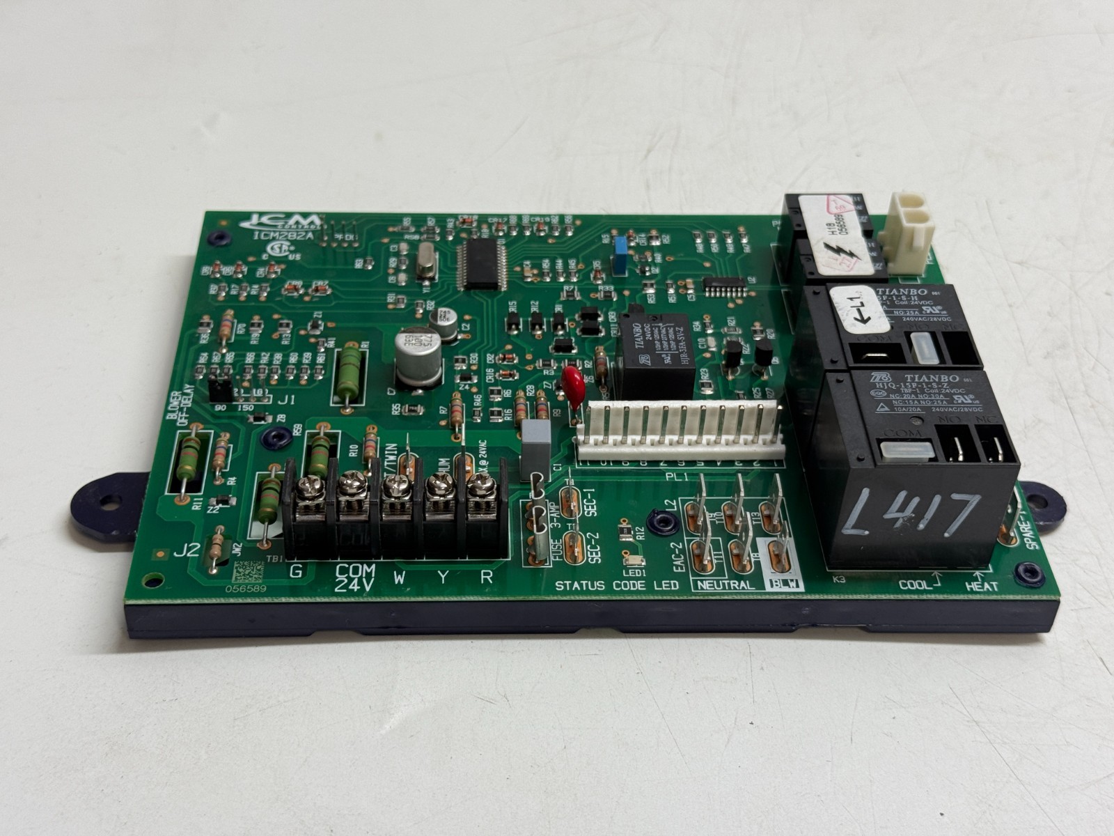 Carrier ICM ICM282A Furnace Control Board PCB1018-4E