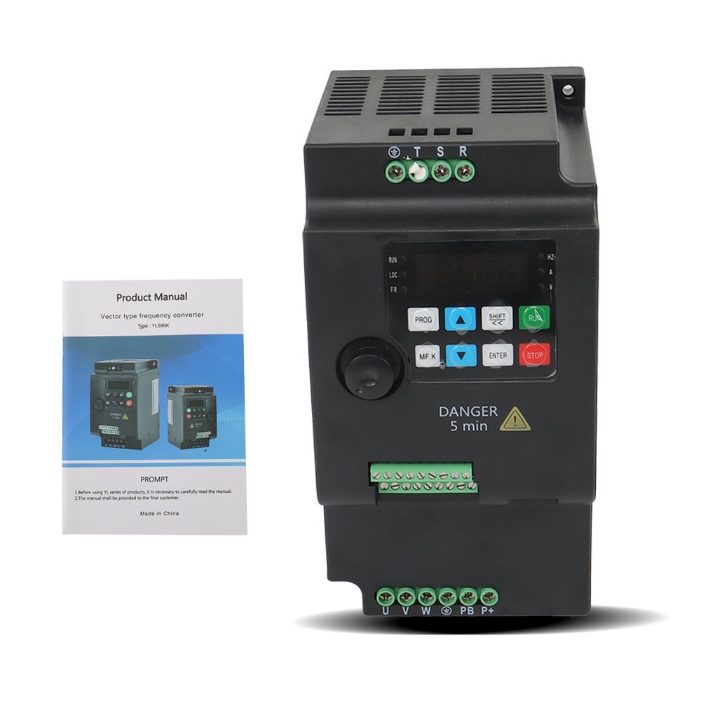 Variable Frequency Drive 3.7KW 1 To 3 Phase VFD 4HP Inverter Converter 220V New