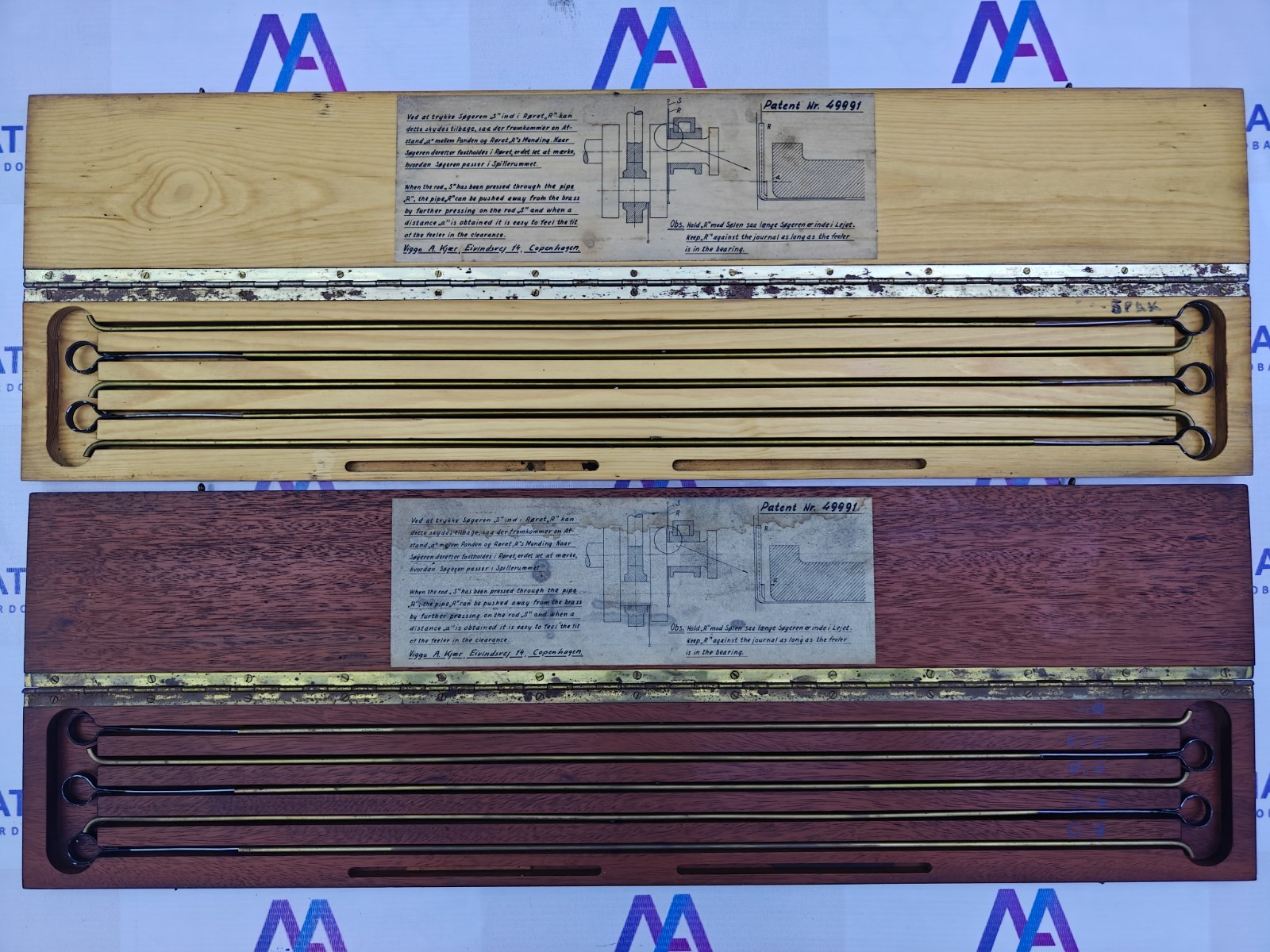 Viggo A.Kjaer 49991 Bearing Feeler Gauge Set 0.6 – 1.0 Mm