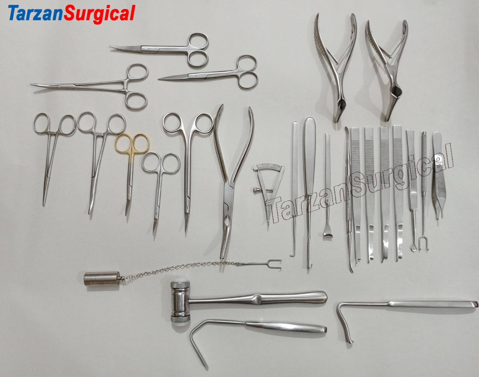 25 PCS Rhinoplasty Instruments Nose Surgery Surgical Instruments