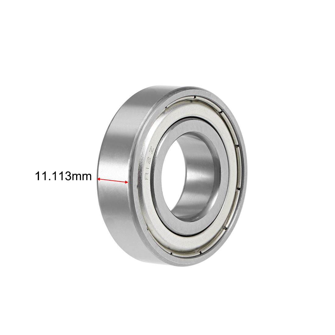 R12ZZ Deep Groove Ball Bearing 3/4″x1-5/8″x7/16″ Shielded GCr15 Bearings 2pcs