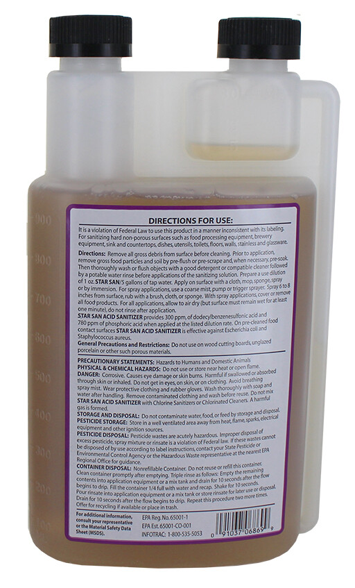 Five Star Star San Sanitizer (32 oz)