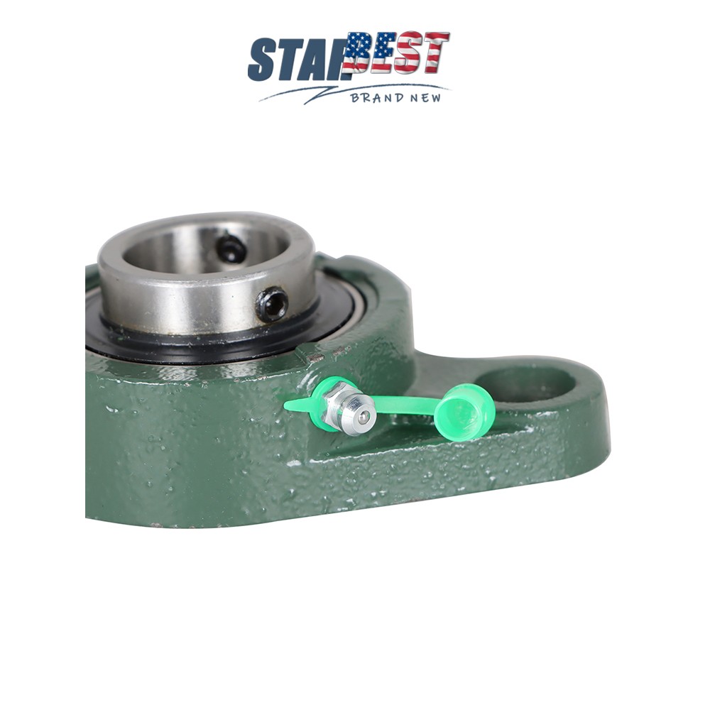 UCFL205-16 Pillow Block Flange Bearing 1″ Bore 2 Bolt Solid Base 10PCS