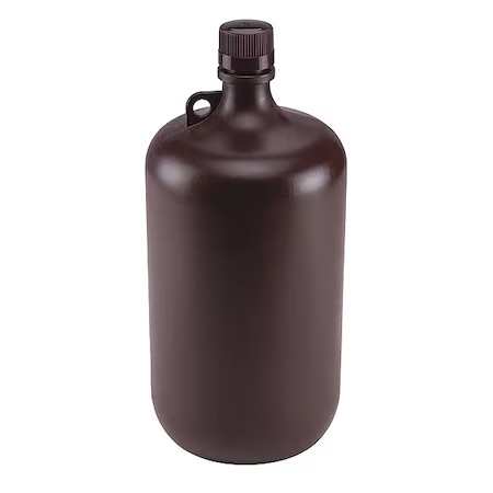 Globe Scientific 7054000Am Bottle, 340 Mm H, Amber, 154 Mm Dia