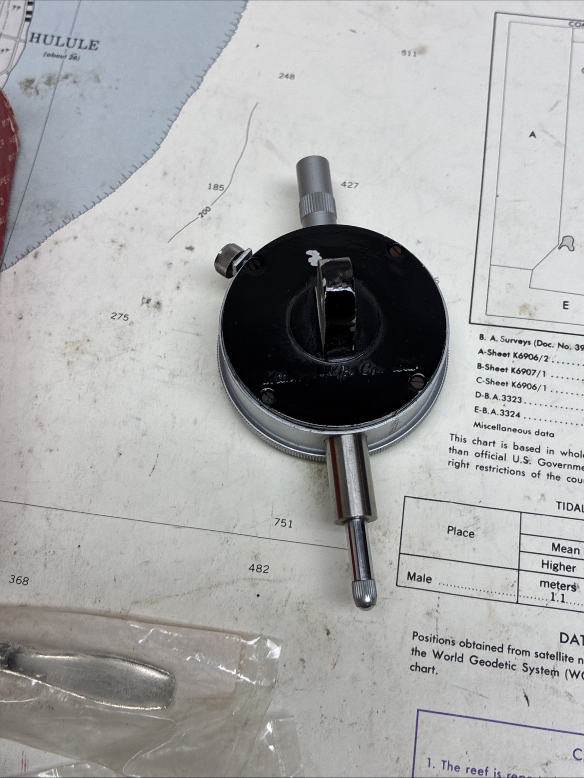 Mitutoyo Dial Indicator Gauge – 0.001″ to 0.400″ – Lug Back – Model 2412-08