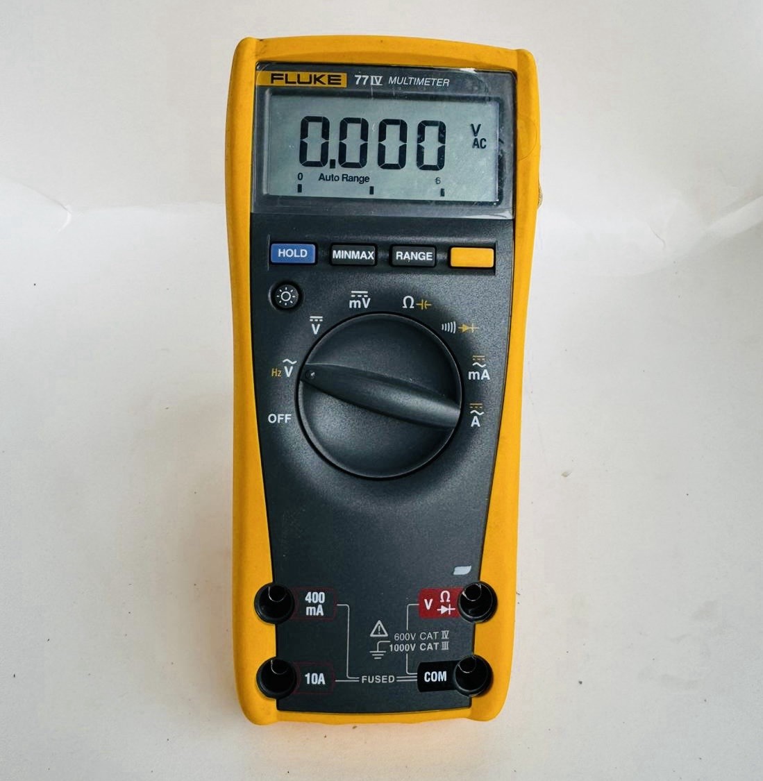 Fluke 77 IV Auto-Ranging CAT III CAT II Handheld Digital Multimeter