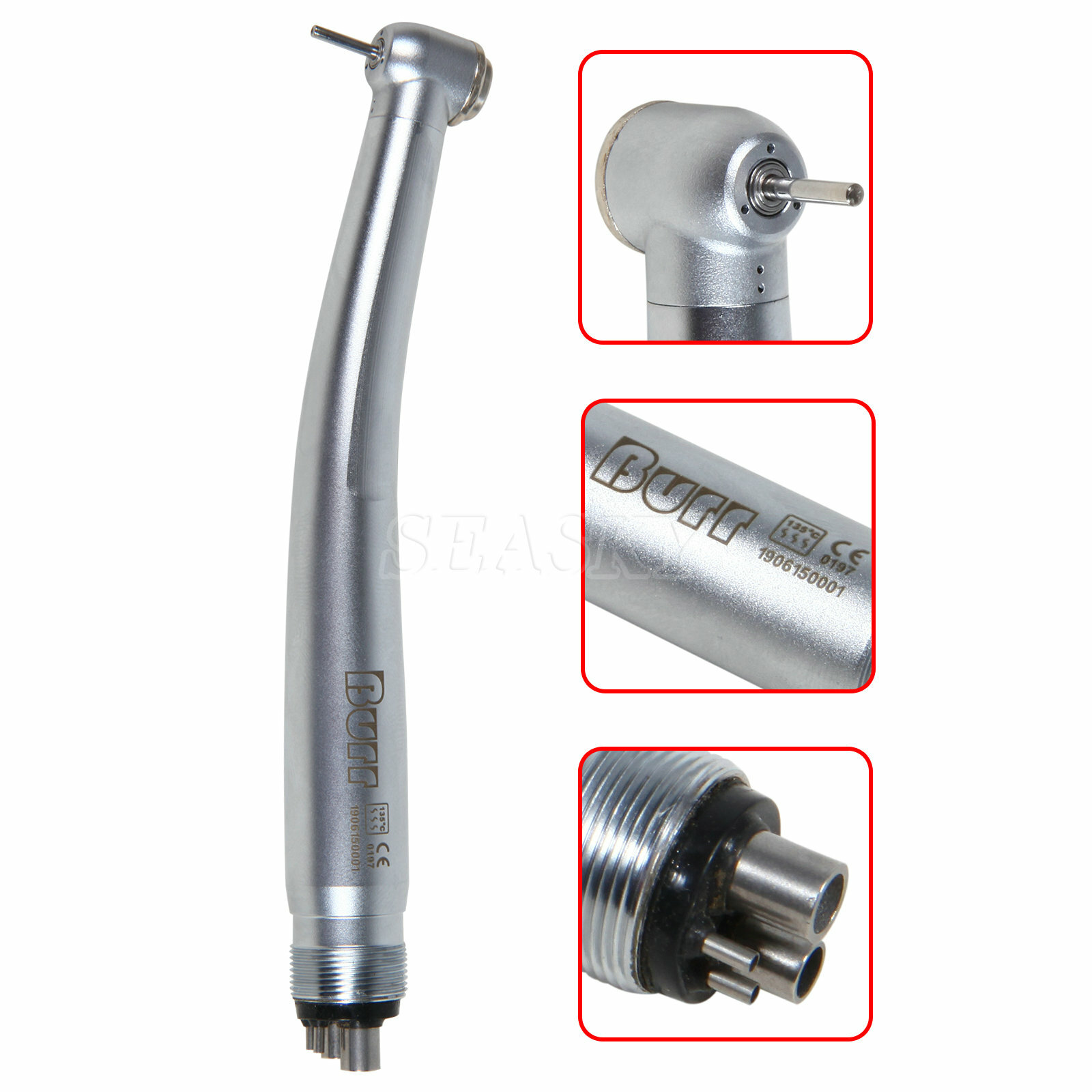 10x NSK Style Dental High Speed Handpiece Push Button standard head 4 Holes U3BM