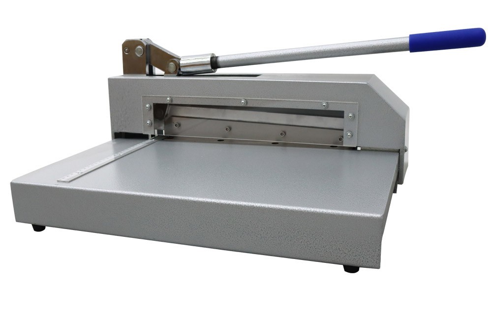 Manual Sheet Metal Cutter 12.6 Inch Feeding Size For Copper Aluminum PCB Plastic