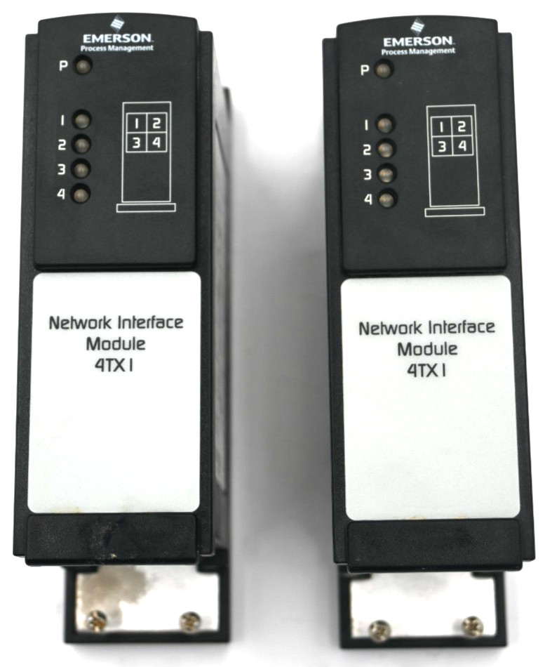 EMERSON DeltaV MD2-4TX1-ES SWITCH INTERFACE MODULE KJ1611X1-ED2 12P4462X042