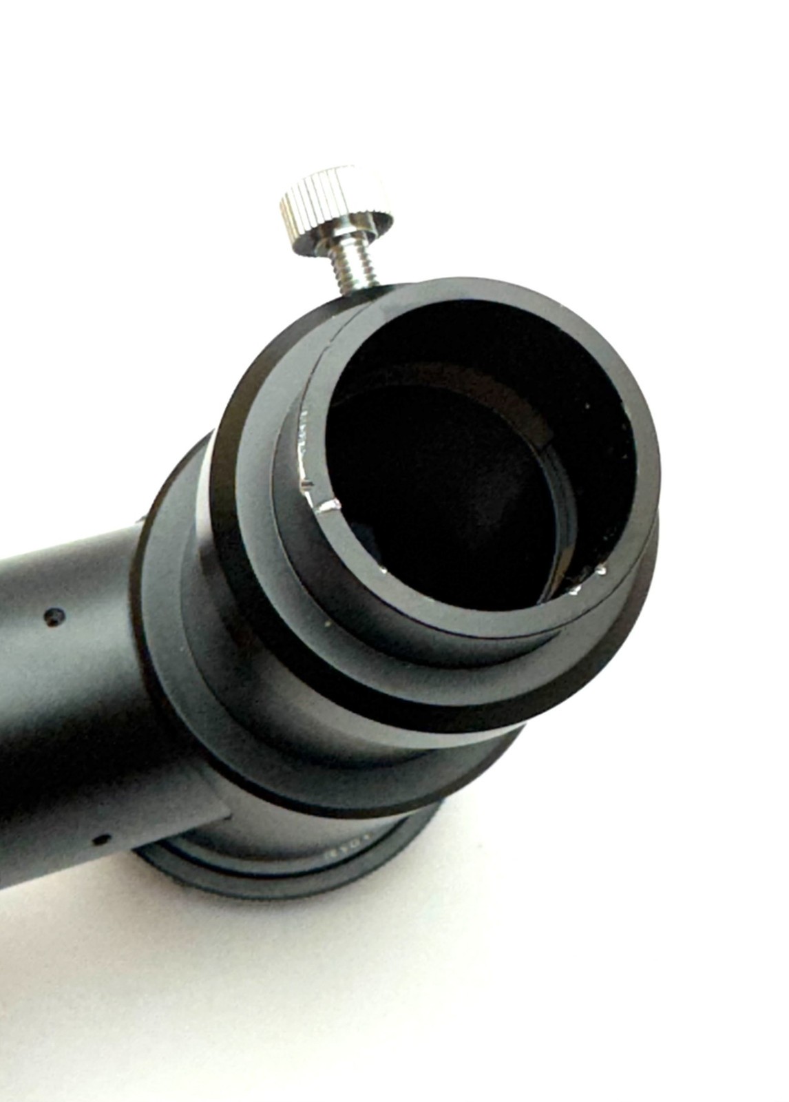Nikon microscope photo adapter with right-angle HWF10X-F DIN focusing viewfinder