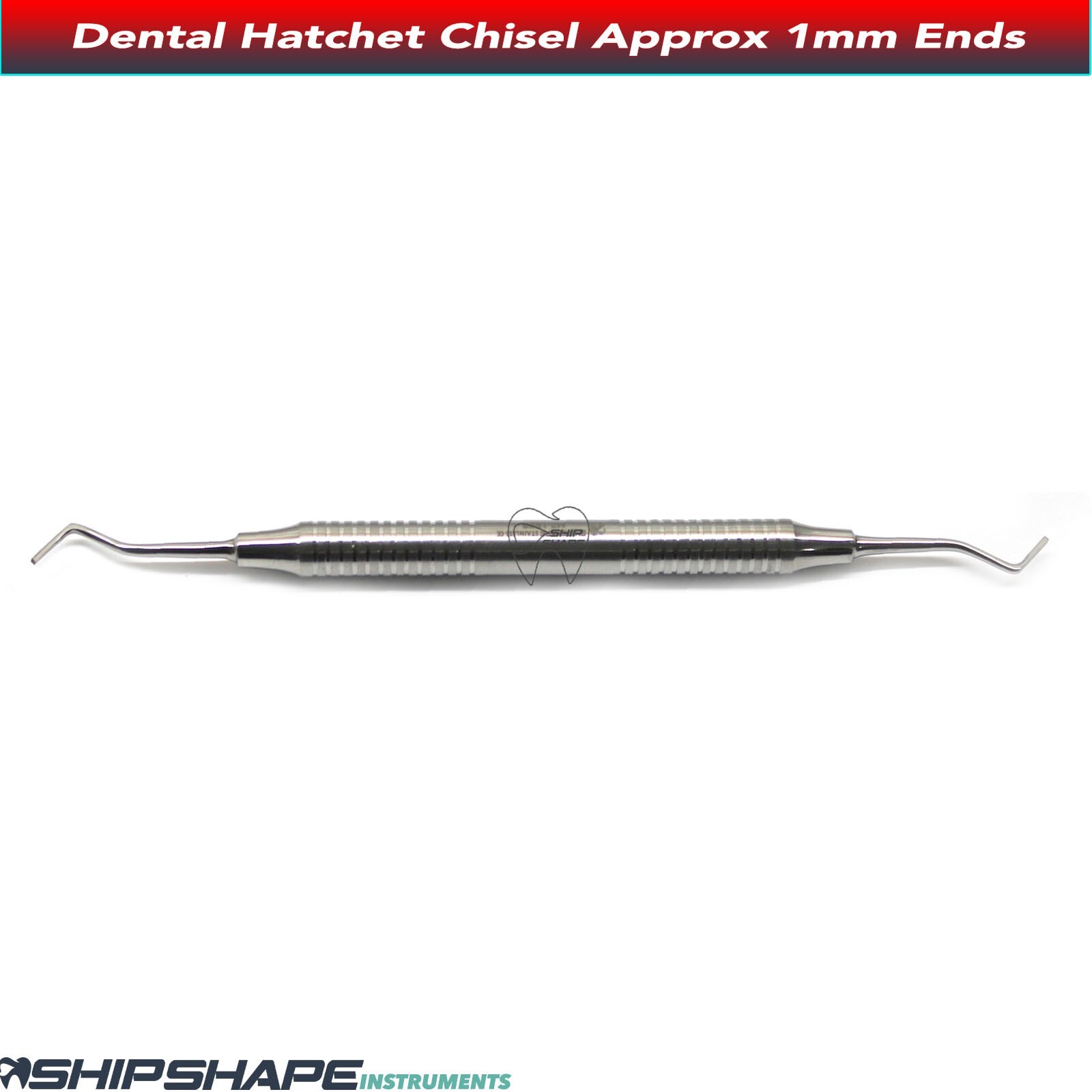 15/16 Dental Enamel Chisel Surgical Hatchet Perio Cutting Instrument 1mm/1.2mm