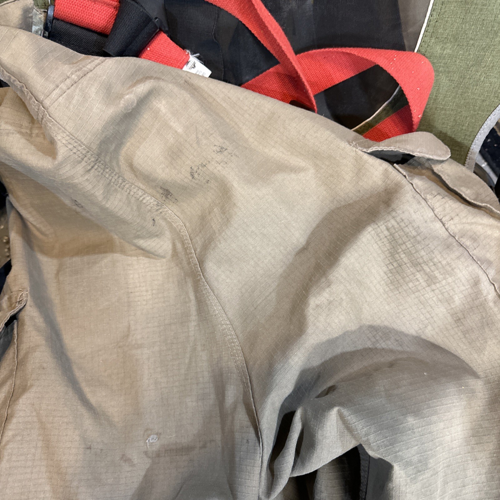 Retired Firefighter Gear Turnout Pants FIRE USED Size 46 X 28 SHELL ONLY!!