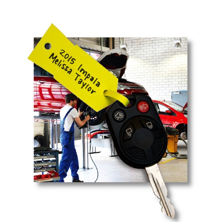 Versa-Tags Self Locking Extra Large Plastic Arrow Key Tags (1000 per pack)