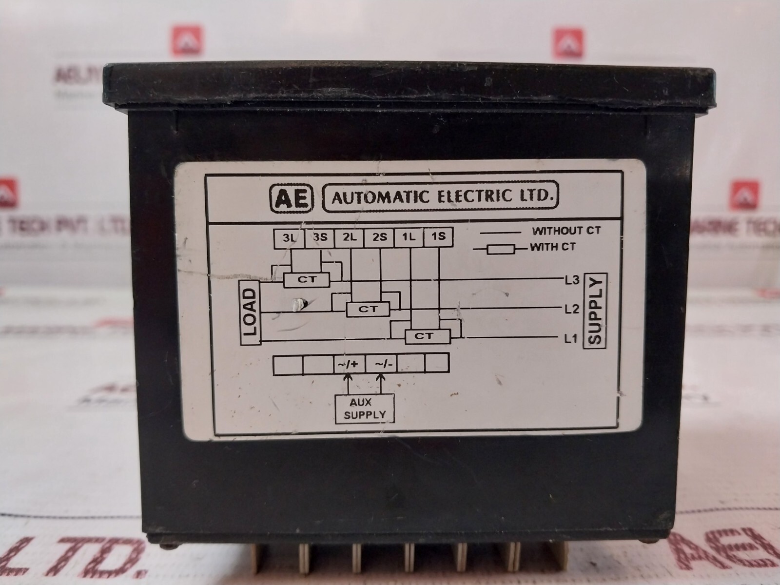 Automatic Electric ASS96D Digital AC Ammeter 0-600.0 AAC 86-265V AC/DC