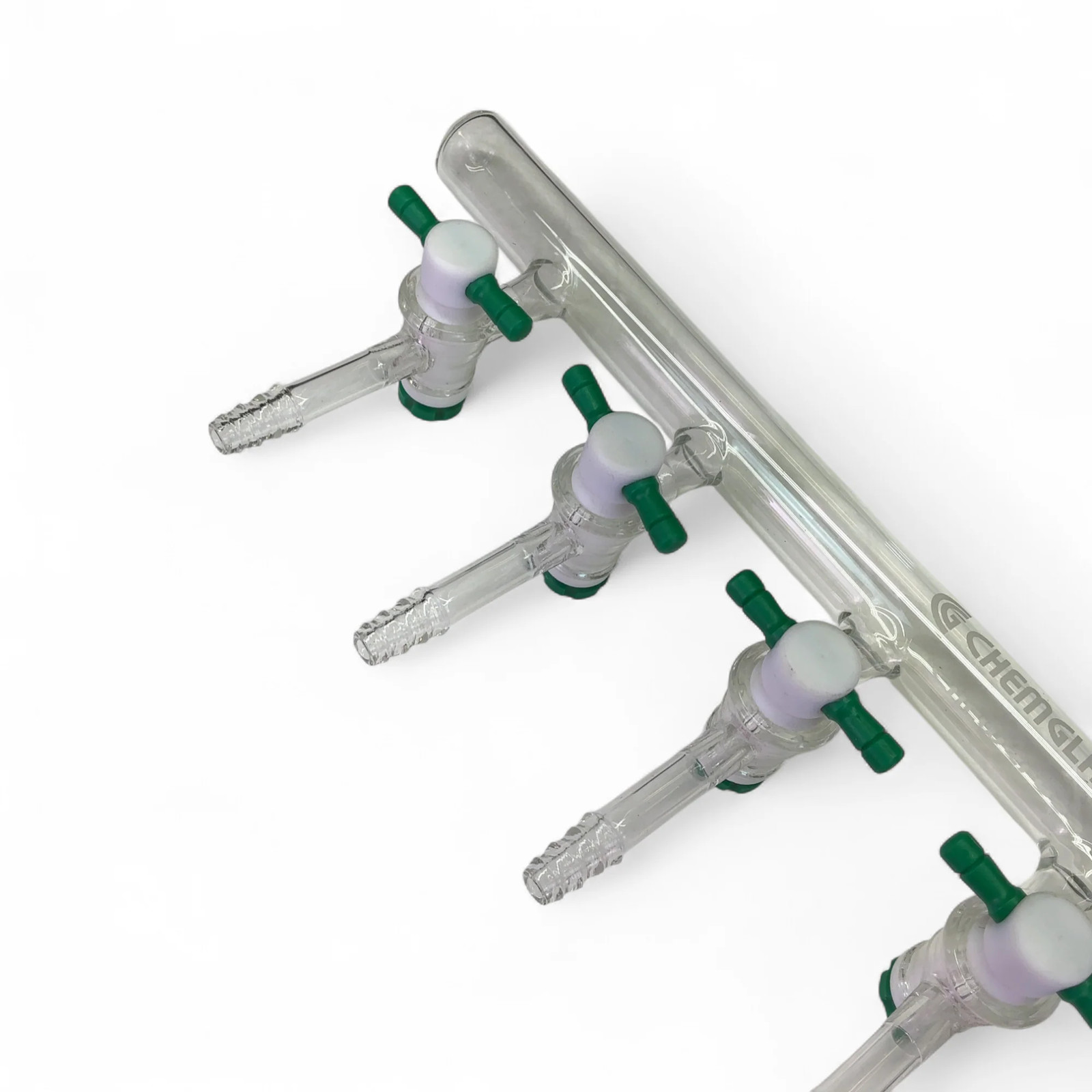Chemglass Right-Handed 6 Port Vacuum Manifold CG-4430-02 (Best Offer!)