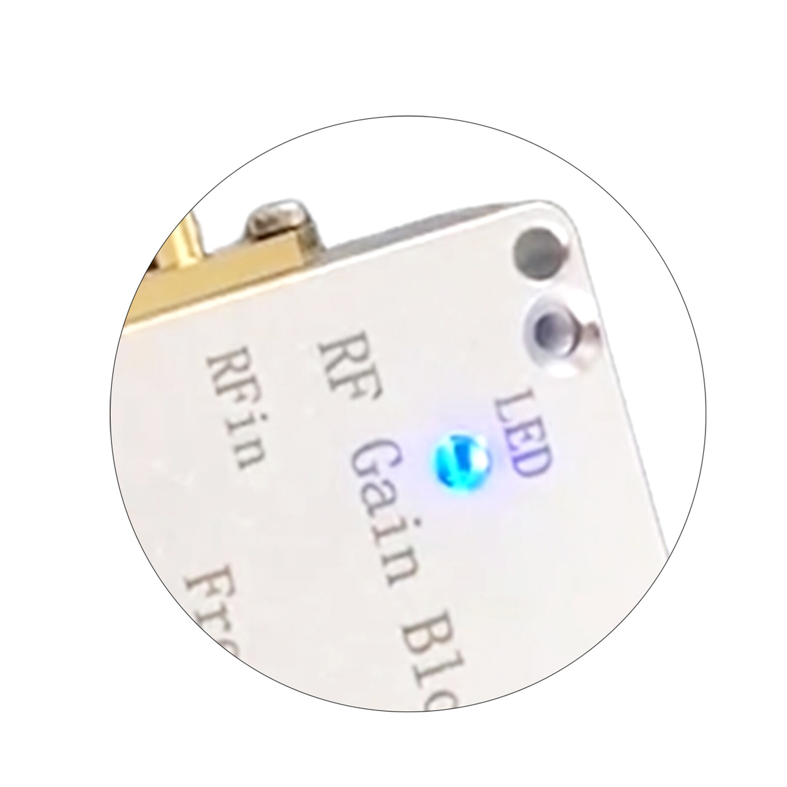 10M-6GHz RF Amplifier 40dB High Gain Driver Receiving Amplifier Signal Module US