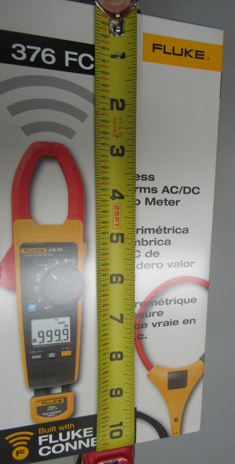 Fluke 376 FC True-RMS AC/DC Clamp Meter – NEW in Box