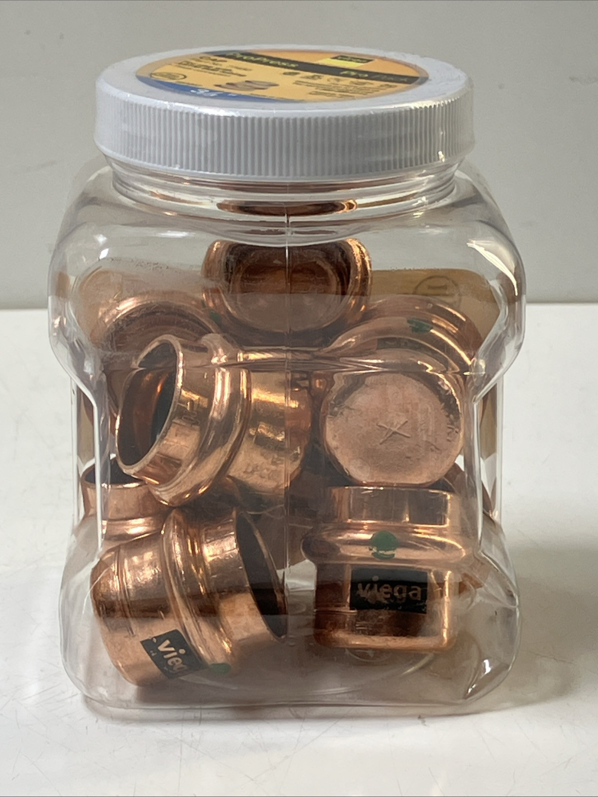 Lot Of (12) Viega ProPress 3/4″ Press Copper Cap Fitting 10pk – 120 Total
