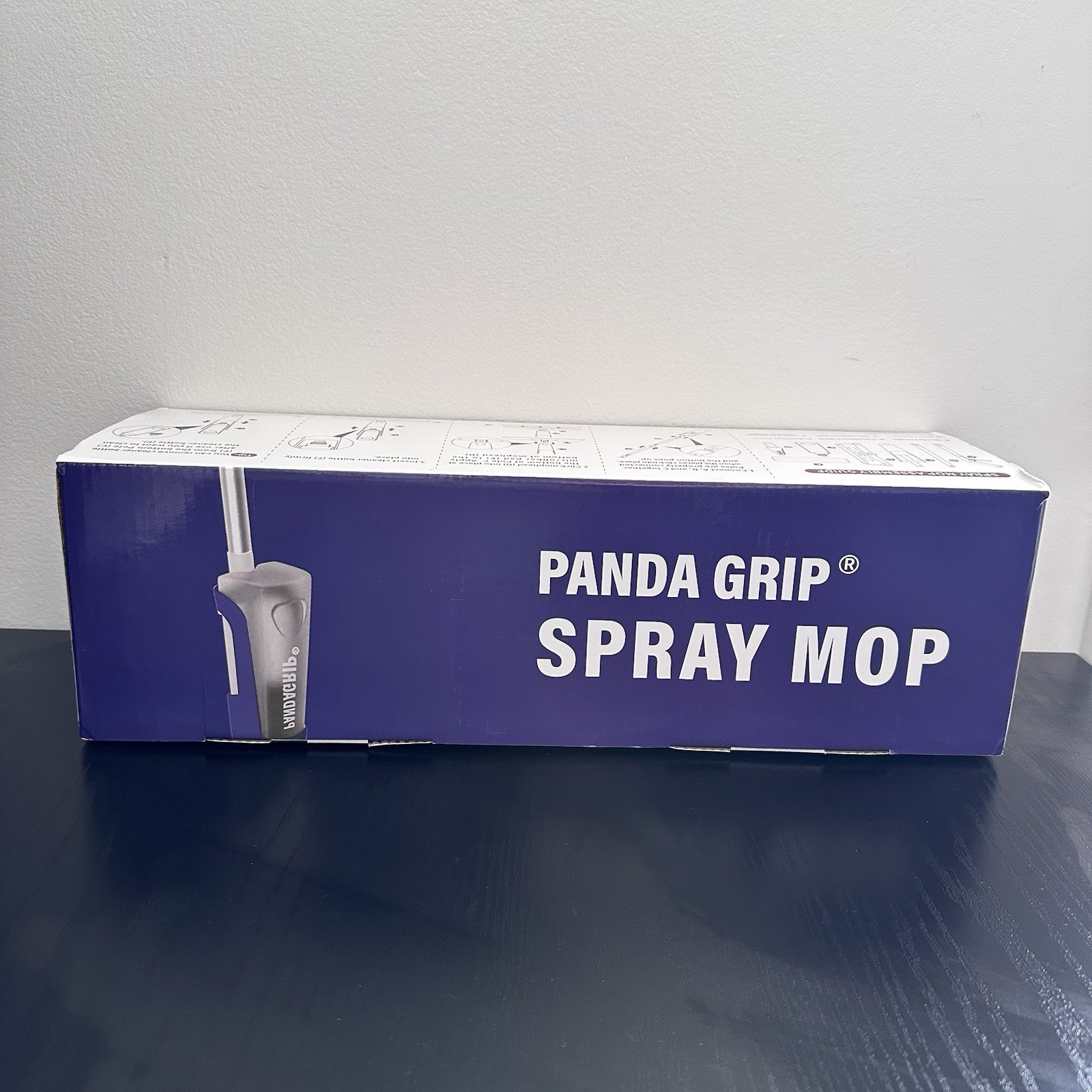 Panda Grip Spray Mop, Purple NEW