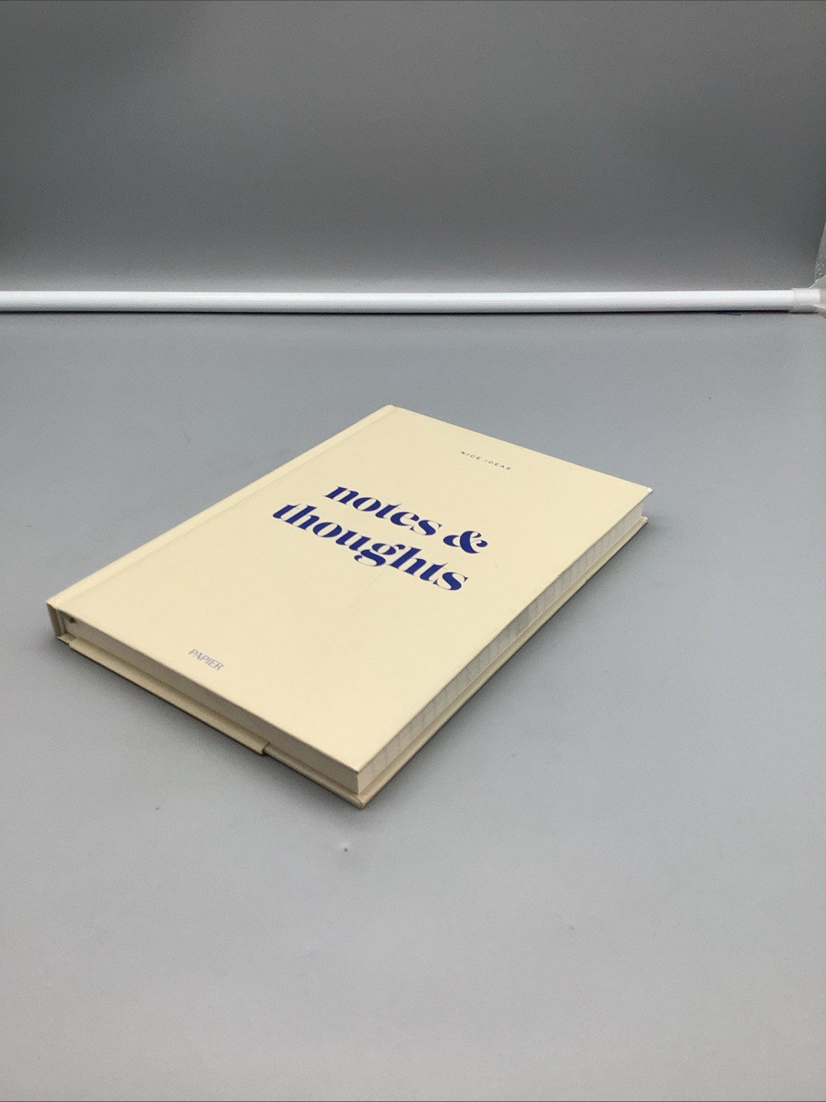 PAPIER – Plain Notebook «Notes & Thoughts» – Hardcover – GOOD Condition