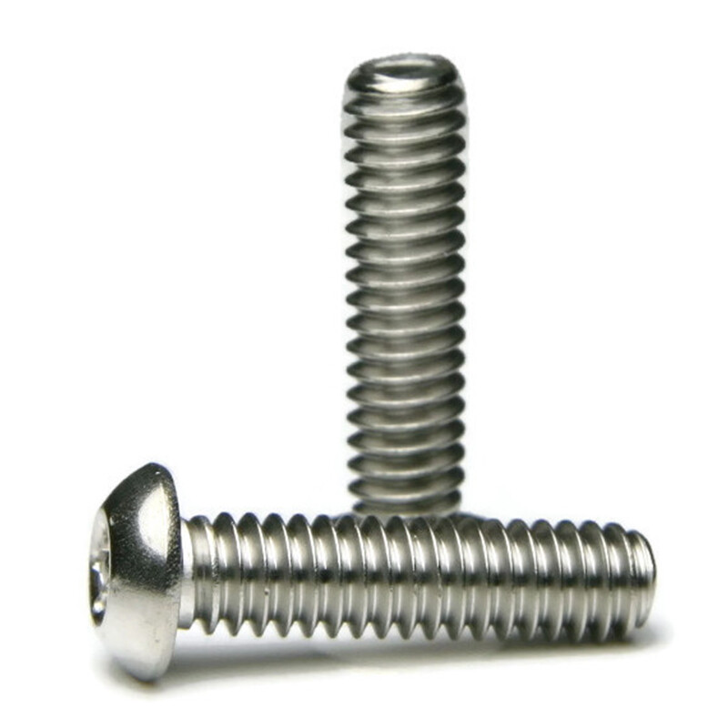1/4″-20 Torx Button Head Star Machine Screws Stainless Steel Security Screw