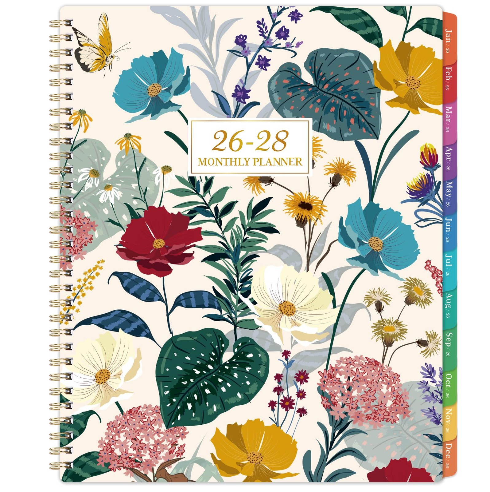 2026-2028 Monthly Planner/Calendar – 3 Year Monthly Planner 2026-2028, 9» x …