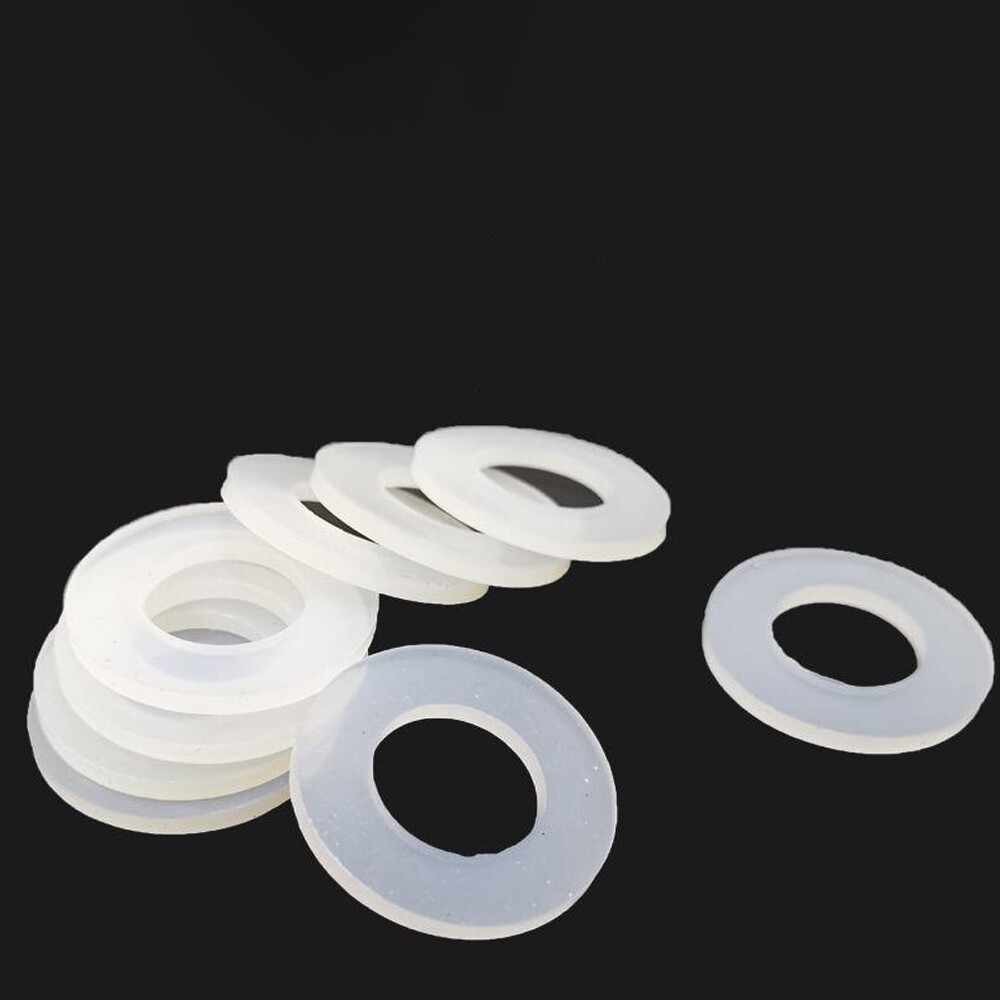 Food Grade Silicone Plain Flat Washer O Rings Sealing Gaskets Ring -60℃~+200℃