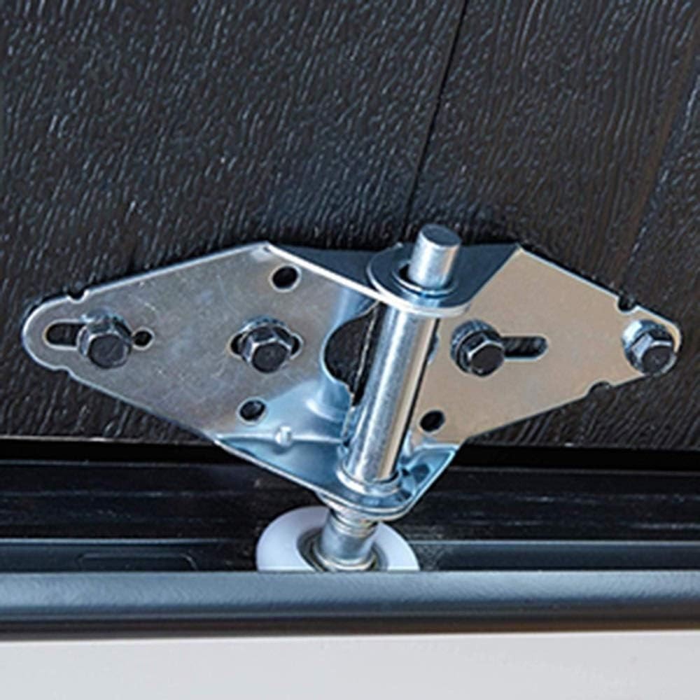 Durable & Quite 6200ZZ Ball Bearing Nylon Garage Door Castors with 11 Balls, 10.2 cm…