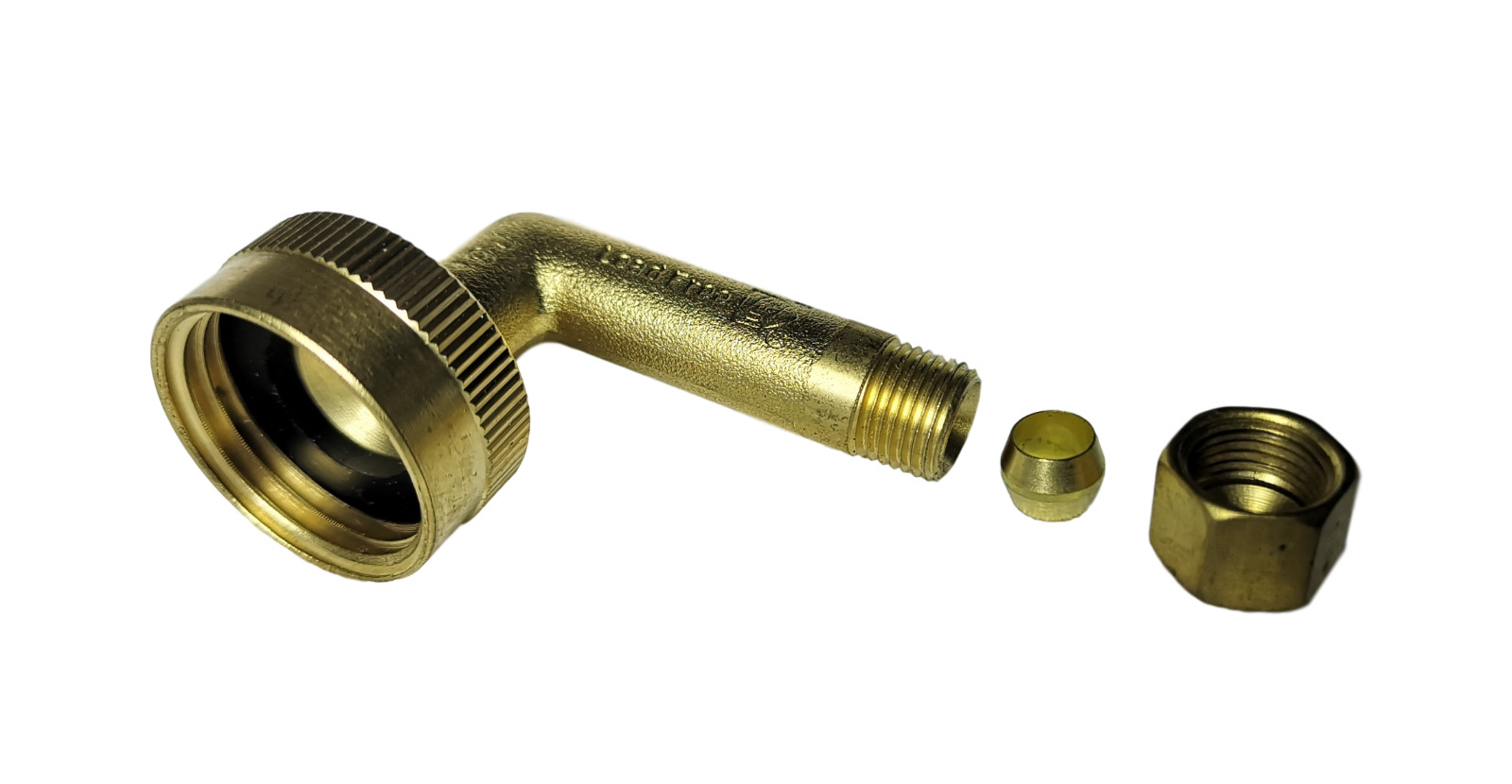 100 PIECES 1/4″ OD COMPRESSION X 3/4 GHT DISHWASHER ELBOW, LEAD FREE BRASS