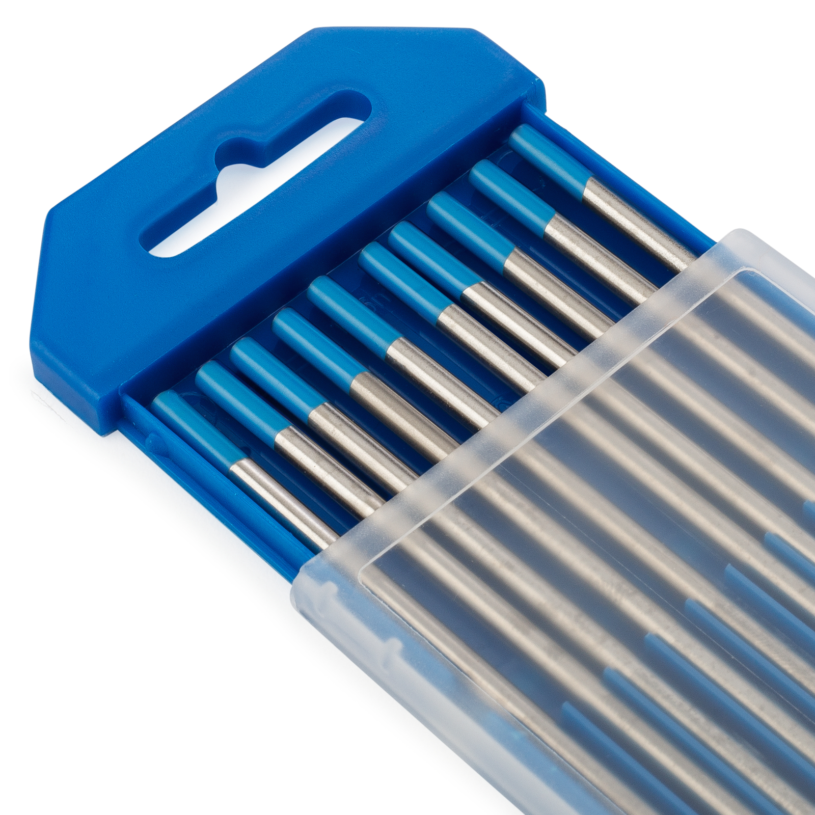 TIG Welding Tungsten Rod Electrodes 0.8% Zirconiated 1/8” x 7” (White WZ8) 10PK