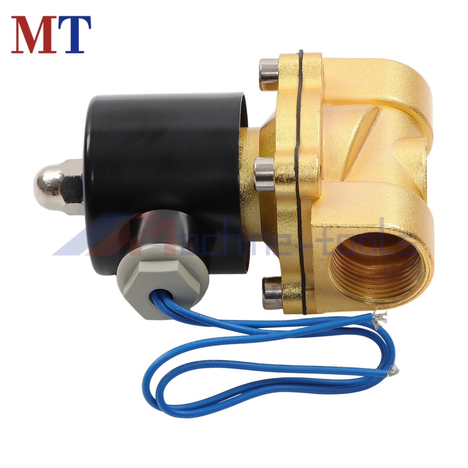 Solenoid Valve Air Water 3/4 Inch N/C Gas Oil Normally Closed 12V 220V Generator