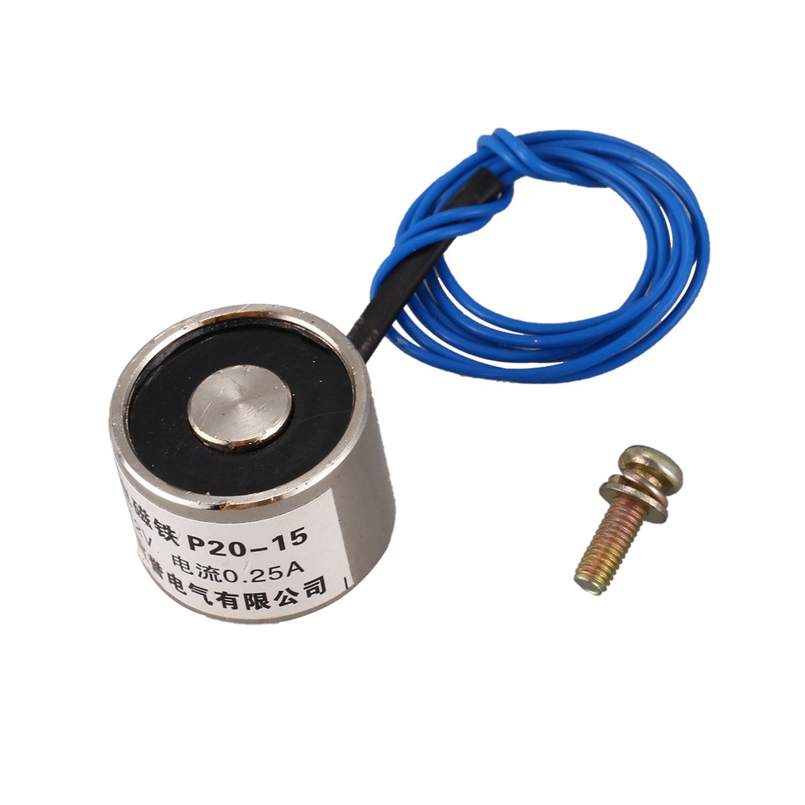 6X Slipped Electric Solenoid 12VDC 2.5Kg 5.5LB 20X15mm T8R79899