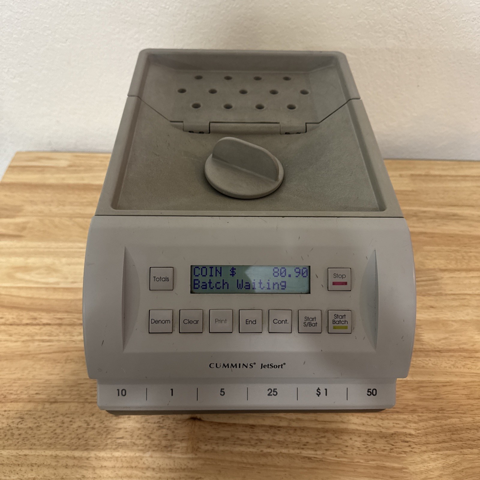 Cummins Allison Jetsort 1601 Series Coin Counter – Tested Working