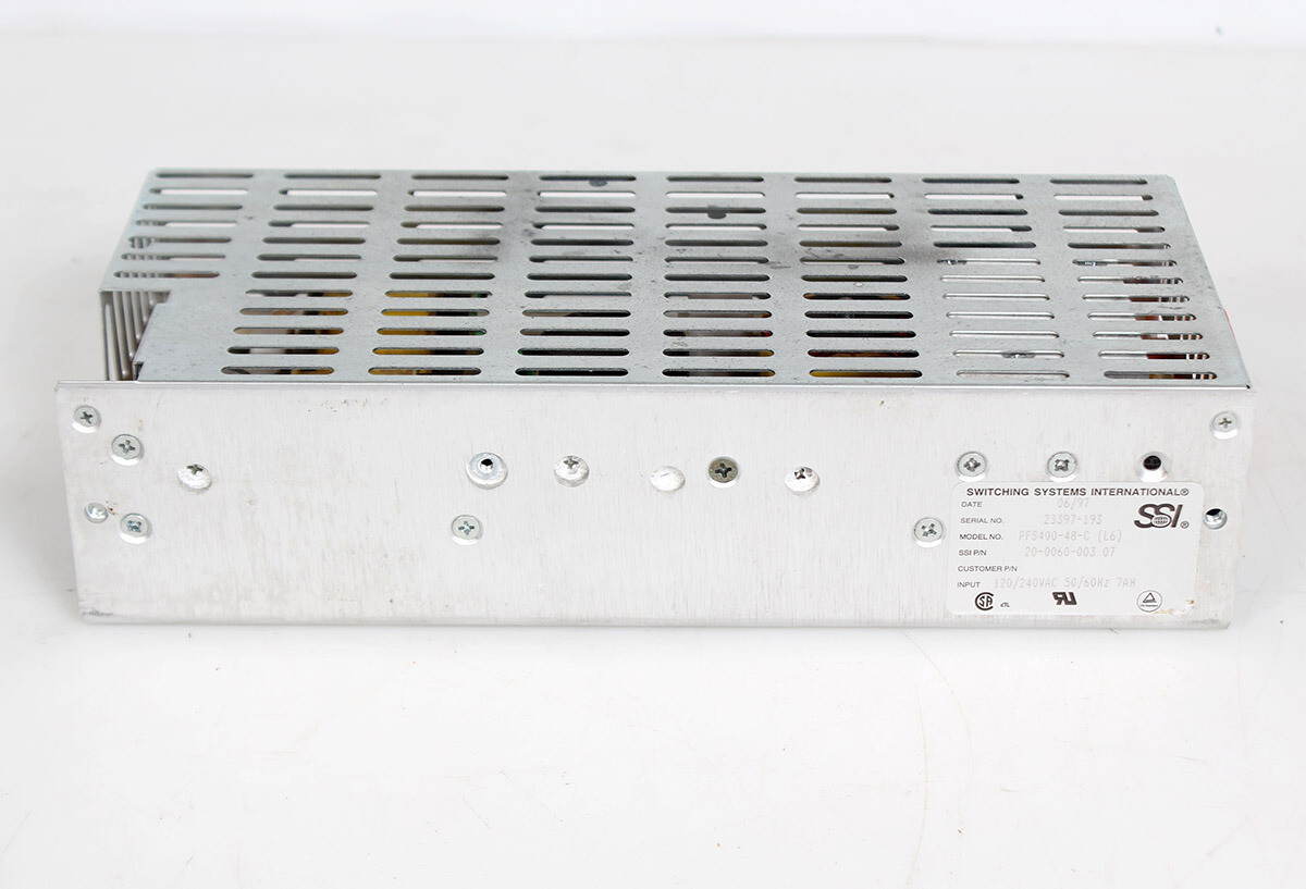 SSI Switching Systems PFS400-48-C Power Supply 120/240VAC | 48VDC 400W Output