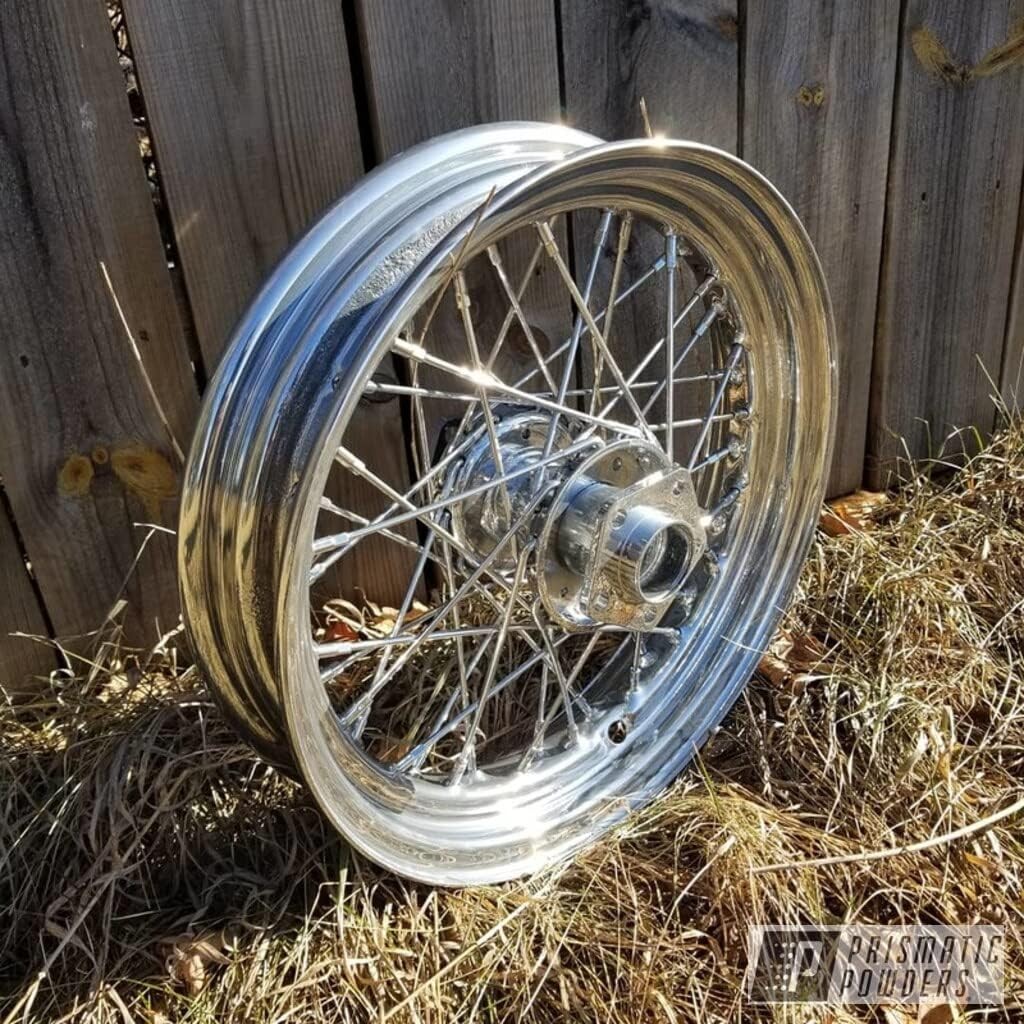 Prismatic Powders® Super Chrome Plus – Metallic Urethane Powder Coating – Gloss