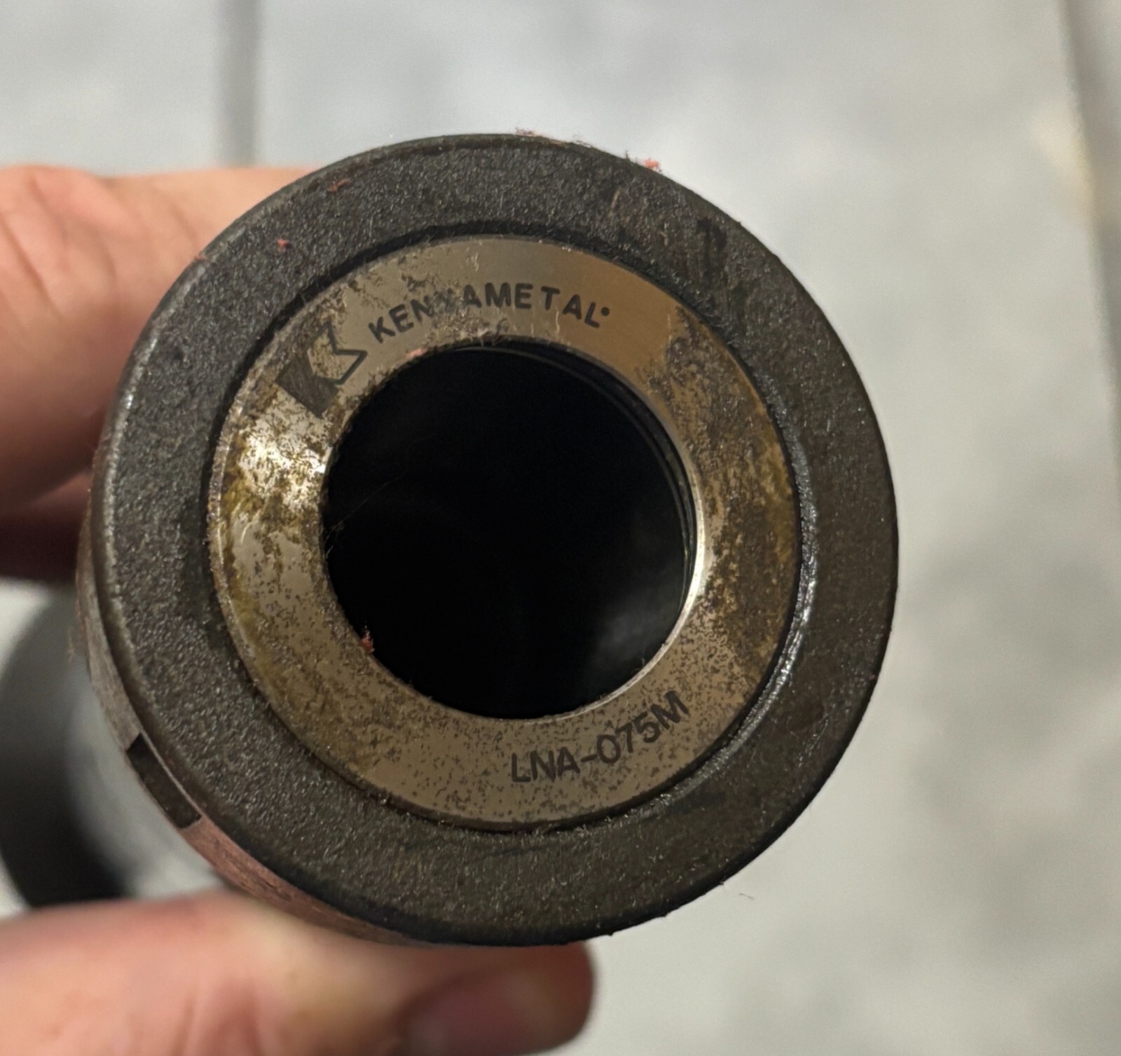 CAT50 KENNAMETAL COLLET CHUCK TOOL HOLDER EXTENDED G075800G LNA-075M D