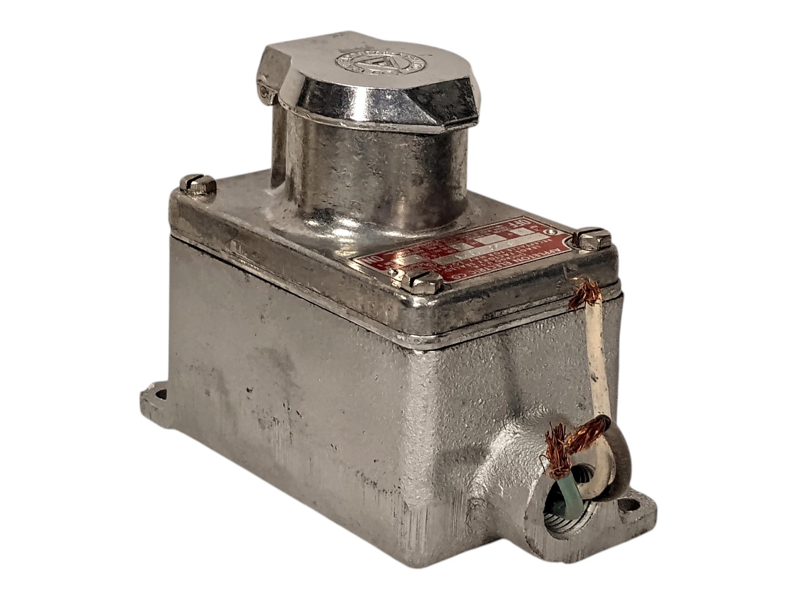 Appleton EFS1502023 125VAC 20 A 3-Wire 2-Pole Receptacle for Hazardous Locations