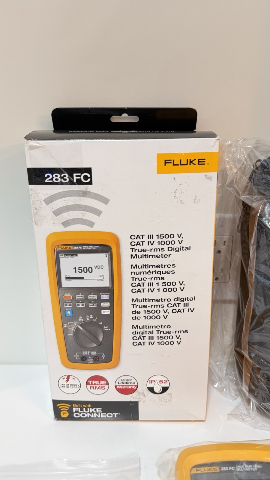 FLUKE 283FC TRUE RMS 1500V MULTIMETER (NEW FACTORY SEALED) SHIPS FAST