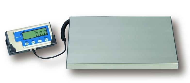 Brecknell LPS-150 Portable Digital Scale, 150 lb x 0.05 lb, Plate 15×12″ LB:OZ