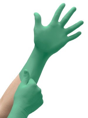 Microflex 93-260 Nitrile and Neoprene Gloves – Disposable, Chemical