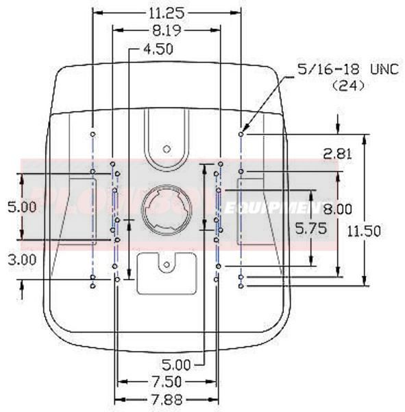 Lawn Garden Mower SEAT – BLACK for TORO Time Cutter Machines Zero Turn LGT100BL