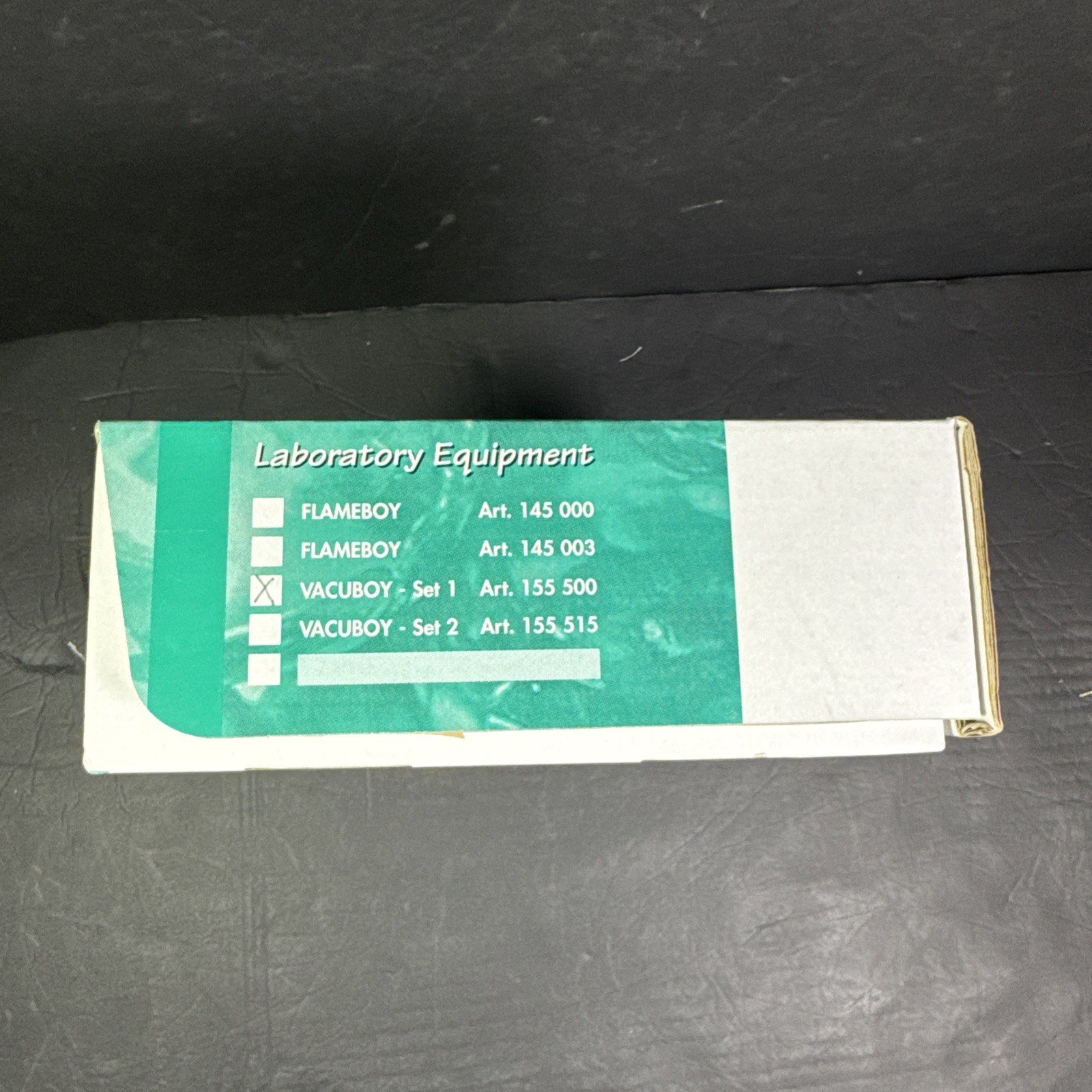 INTEGRA VACUBOY Hand Operator Set, Physical Laboratory, MPN 155500 Missing Stand